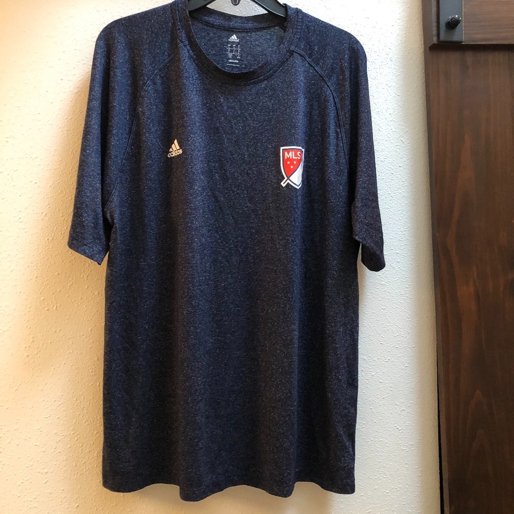 Adidas MLS Climalite performance T-shirt. Men’s Large